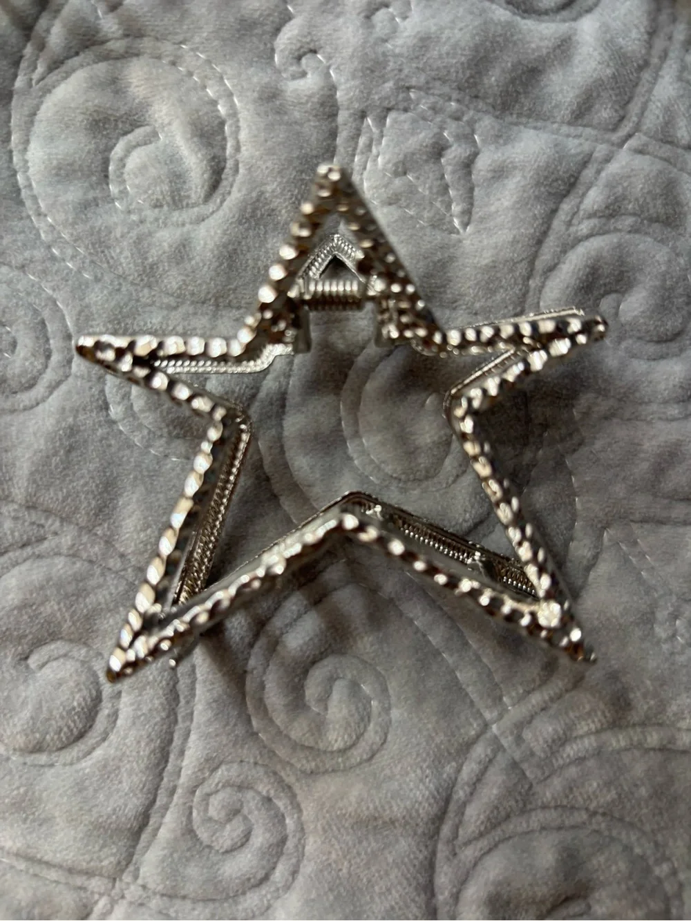 Silver Hair Clips - Women Accessories